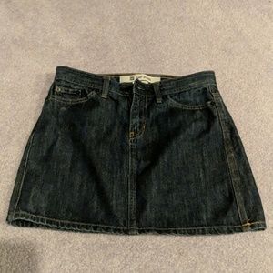 Gap blue jean skirt